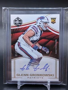2016 Panini Limited Gold Spotlight #178 Glenn Gronkowski Auto /25  - Foto 1 di 2