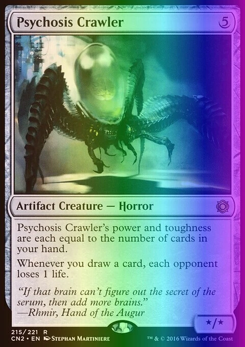 MTG Psychosis Crawler (215/234) Conspiracy Take the Crown LP FOIL - Image 1 of 1