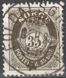 5261 Noruega 1909-19, NK 106, SON Foldalsgruben 01 11 24 (HE) - Imagen 1 de 1