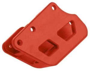 Cruna Catena Suzuki RM RMZ 125 250 450 2007=>2018 Rtech Teflon Rosso Chain Guide - Imagen 1 de 1