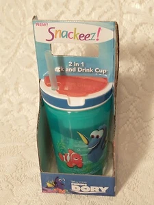 Disney Pixar Dory Snackeez 2 In 1 Snack and Drink Cup tblae1 - Picture 1 of 12