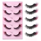 Mink Cat Eye Colored Eyelashes Full Strip Curl Mix Fake Lashes  Party