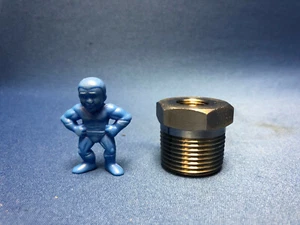 Parker 1 x 3/8 PTR-SS Stainless Steel Hex Head Plug ISO 6149 - Picture 1 of 4