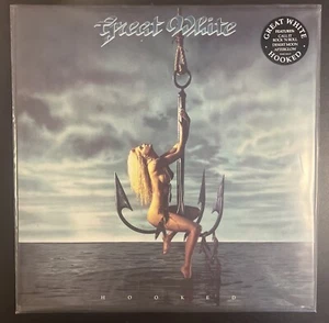 GREAT WHITE HOOKED REISSUED VINYL LP - Foto 1 di 5