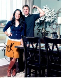 Foto firmada por CHIP y JOANNA GAINES 8x10 con holograma certificado de autenticidad gran contenido - Imagen 1 de 2