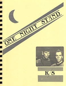 adult slash STAR TREK fanzine ONE NIGHT STAND #1 - Picture 1 of 1