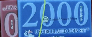 Uncirculated 2000 U.S. Mint Set P & D Mint - Picture 1 of 1