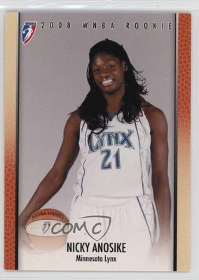 2008 Rittenhouse WNBA Rookies /444 Nicky Anosike #R16 RC - Image 1 of 2