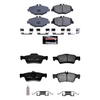 For Mercedes-Benz E320 03-09 Brake Pad Set Z23 Evolution Sport Performance - Image 1 of 4
