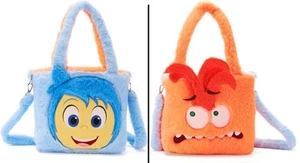 Bolso de Mano Joy and Anxiety Reversible de Felpa Suave - Inside Out 2 - Imagen 1 de 5