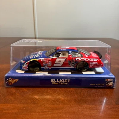 Bill Elliott #9 Dodge Dealers Spider-Man 1:24 NASCAR Winner’s Circle Diecast - Image 1 of 4