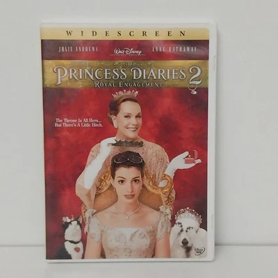 Princess Diaries 2: Royal Engagement (DVD, 2004, Widescreen) with Inserts Foto 1 de 4