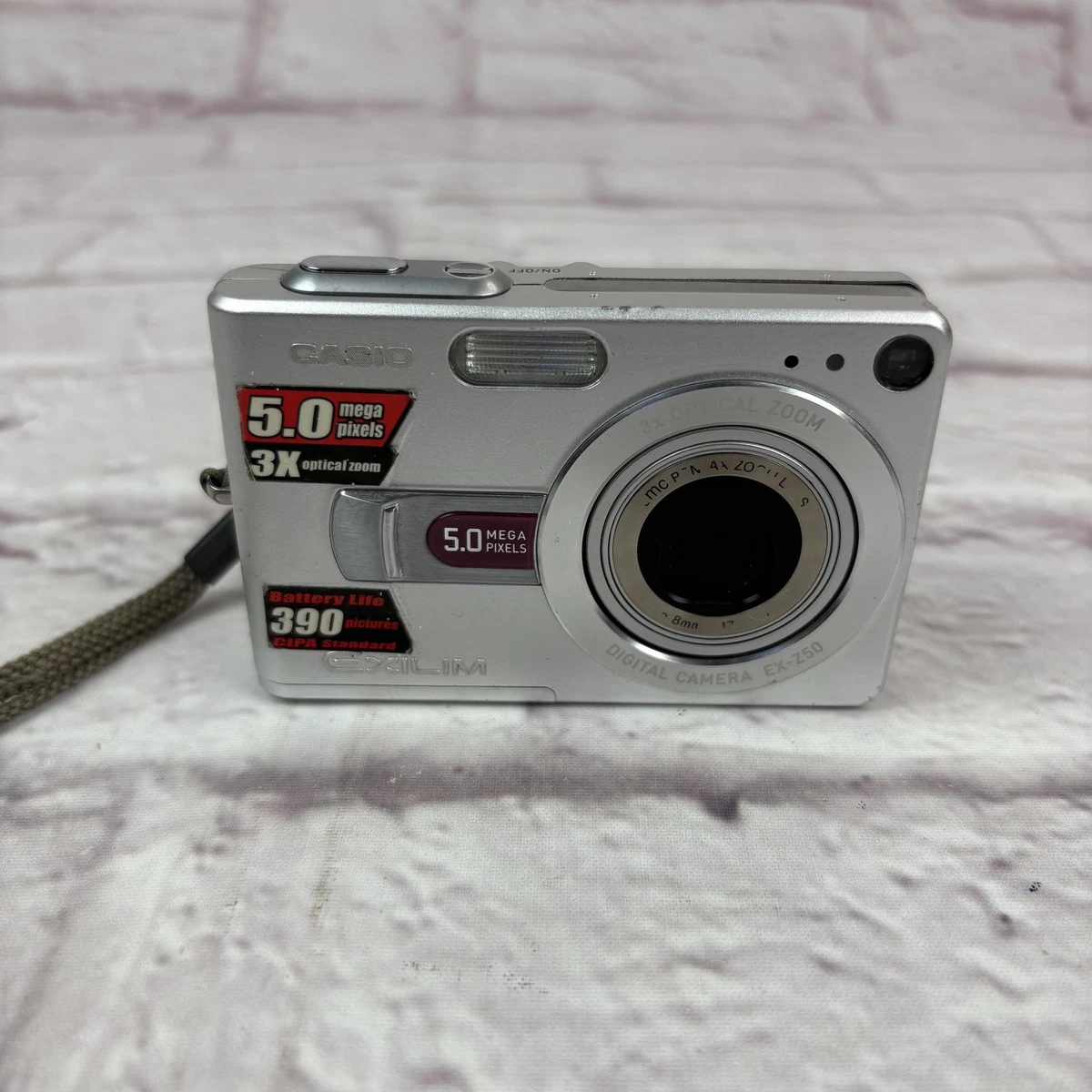 EX-Z50 CASIO EXILIM レッド Casio EX-Z550 RD Digital Camera STANDARD EXILIM Red 26mm Wide