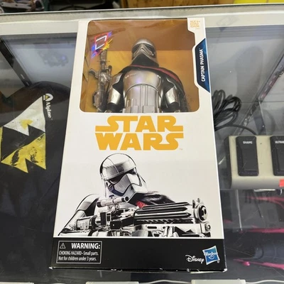 Новая запечатанная коробка Star Wars Captain Phasma 12 дюймов 2018 Disney Hasbro The Last Jedi - Изображение 1 из 4