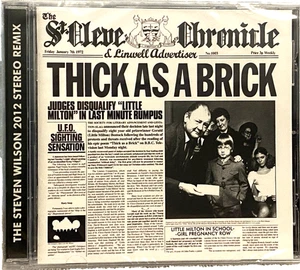 JETHRO TULL Thick As a Brick *SEALED* Steven Wilson Remix CD German Import - Bild 1 von 2