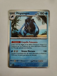 Carte Pokemon - Mégapagos Holographique 023/086 - Foudre Noire EV10.5 - Picture 1 of 2