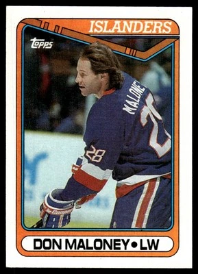 1990-91 Topps Don Maloney New York Islanders #31 - Image 1 of 2