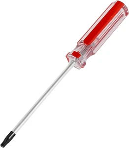 T20 Torx Sicherheitsschraubendreher mit Magnetspitze Kunststoffgriff Torx Schraubendreher fo - Bild 1 von 12