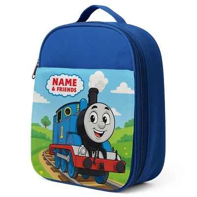 Personalised Thomas The Tank Lunch Bag Boys Nursery Insulated Lunchie KSU69 - Image 1 of 3