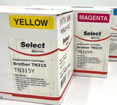 Replacement for Brother TN-315M TN-315Y Toner Cartridge Set  - Image 1 of 3