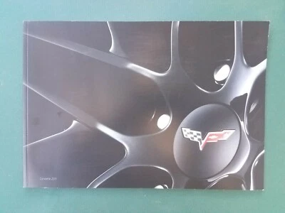 Chevrolet Corvette 2011 folleto de ventas literatura del concesionario Foto 1 de 2