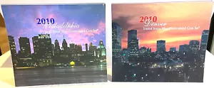 2010 P & D US Mint ANNUAL Uncirculated Coin Set 28 Coins - Picture 1 of 2