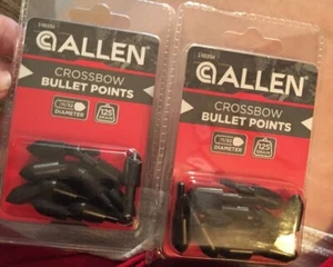 Allen Crossbow Bullet Points 125 Grain 11/32 Diameter - Picture 1 of 3