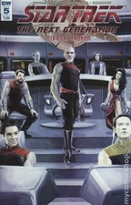 Star Trek The Next Generation Mirror Broken #5A Woodward NM 2017 Stock Image