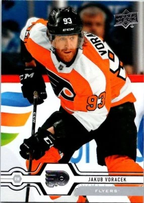 2019-20 Upper Deck #73 Jakub Voracek Clear Cut - Image 1 of 2