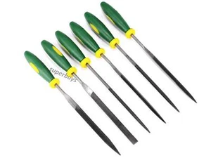 6pcs Filing Tool Set Diamond Grind Grinding Wood Metalwork Model Metal File Burr - Bild 1 von 3
