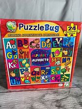 Puzzle Bug Puzzle ABC's Alphabet Learning Educational 24 Pcs 11.25” x 8.75” New!