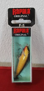 Señuelo de Pesca Rapala Original Flotante F05 G Oro 2" Minnow - Imagen 1 de 7