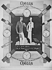 AD PRINT Original 1927 MODÈLES MONTRES OMEGA - OMEGA WATCH MODELS MAN WOMAN
