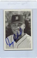 2001 Bowman Heritage #99 Roger Cedeno Tigers Signed Auto *H5732