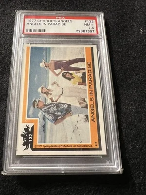 1977 PSA 7.5 Charlie's Angels #132 - PSA 7.5 NM+ - Angels in Paradise - Image 1 of 2