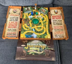2021 Spin Master Deluxe Jumanji Board Game With Sound - Picture 1 of 8