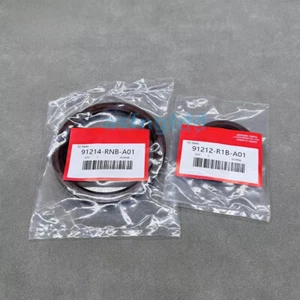 NEW FRONT REAR OIL PUMP MAIN CRANKSHAFT SEAL SET FOR HONDA ACURA RSX TSX - Picture 1 of 4