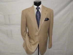 Luciano Barbera collezioni Sartorial Wool Silk & Linen Jacket 44 Regular - Picture 1 of 14
