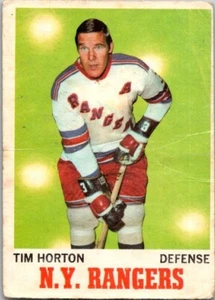 1970-71 O-Pee-Chee #59 Tim Horton ref.400 - Foto 1 di 3