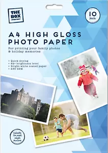 20 Pack - Premium Glossy Photo Paper A4 230GSM Inkjet Printer Quality - Picture 1 of 1