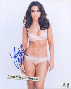 LACEY CHABERT IN PERSON SIGNED 8X10 COLOR PHOTO GA COA GV769223 - Picture 1 of 2