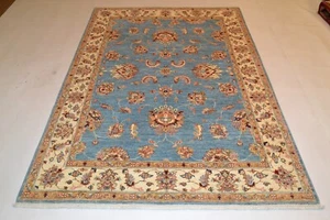 Handgeknüpfter Orientteppich Ziegler-Ariana aus Afghanistan Nr.77876  214x154cm - Picture 1 of 11