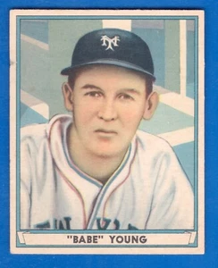 1941 Play Ball #27 Norman "Babe" Young NY Giants  VG-EX + No Creases Centered - Picture 1 of 2