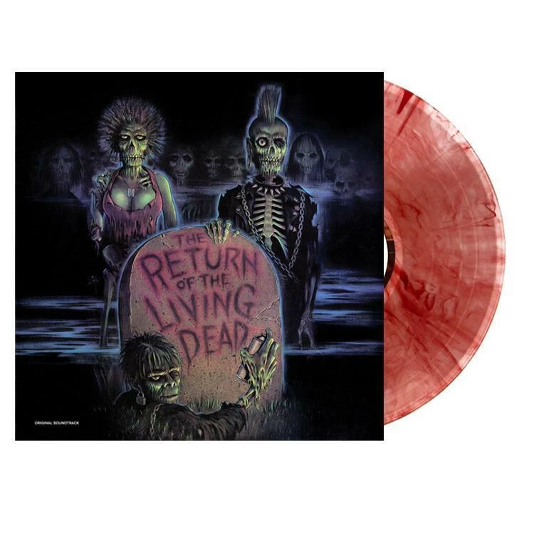 The Return Of The Living Dead - Original Soundtrack - Red LP Vinyl Record - NEW Foto 1 de 1