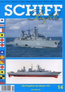 Perfiles de barco 14 fragatas clase 123 barcos de la marina alemana barcos - Imagen 1 de 6