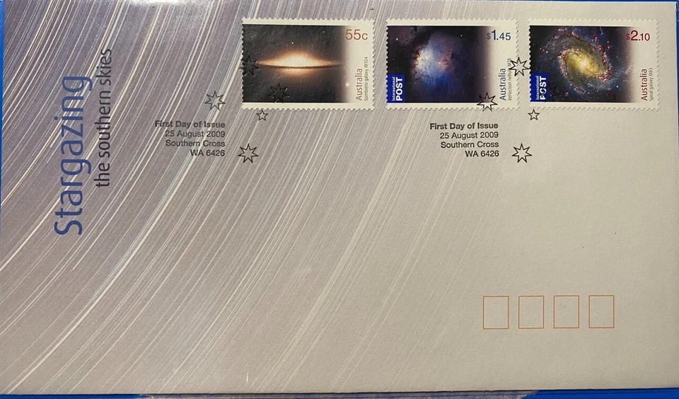 AUSTRALIA STAMP STARGAZING THE SOUTHERN SKIES 2009 FIRST DAY OF ISSUE - Image 1 of 1