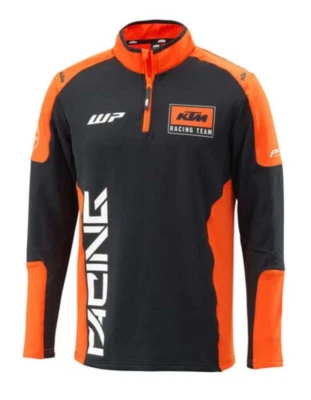 KTM 2024 Team Half Zip Sweater Black/Orange Adult X-Large 3PW240004305 Foto 1 de 4