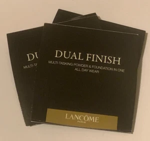 Lote de 2 Polvos y Base Multitarea Lancome Doble Acabado Muestra 0,001 oz - Imagen 1 de 2