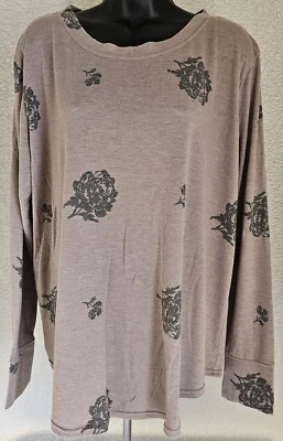 Camisa para dormir Xhilaration para mujer talla XL X grande multicolor floral Foto 1 de 4