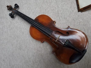 Hermosa viola antigua, viola antigua, bellamente flameada "Carl Ad. Fritsche, Zittau" - Imagen 1 de 14
